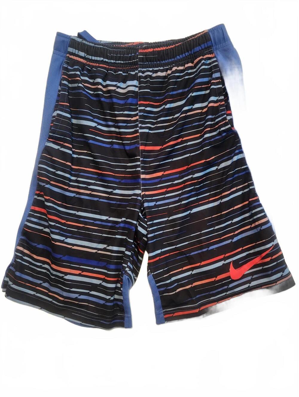 Nike DriFit Multicolored Athletic Shorts. Youth Size XL. 9 inch inseam.